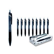 유니 제트스트림 0.7mm 블랙 볼펜 1갑 10개입 sxn15007, 1box