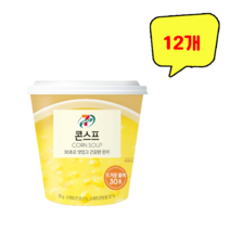 한국에스비 간편조리 콘스프 컵 27g, 12개