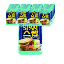 스팸 싱글 25% 라이트, 80g, 300개