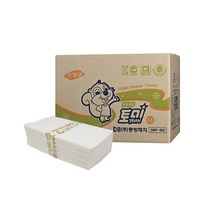 토미 프리미엄 페이퍼타올 핸드타올 타월 무형광 2겹, 100매x50밴드, 100매입, 50개