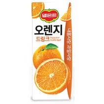 칠성 탕비실 손님대접 가족간식 델몬트 드링크 오렌지 주스 과즙음료 과일주스 생과일 190ML 48개, 2세트
