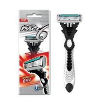 도루코 페이스6 휴대용 남성 면도기 SX A100, 1개