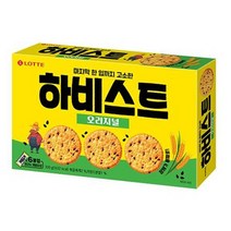 롯데제과 하비스트 오리지널 300g 간식 과자 아이들간식 디저트 1세트, 5세트