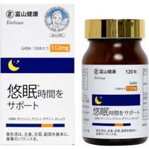 토야마약품 갸바서플리먼트 GABA수면시간 서포트 보충제 300mg× 120알 30일 분, 1개