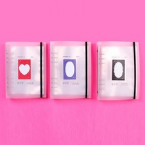 비온뒤 포토카드 A5 6공 포카 증사 바인더, 단면 스티커 리필 10매