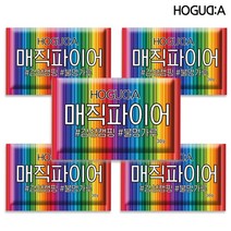호구다 캠핑 매직파이어 캠프파이어 오로라 가루 30g, 5개