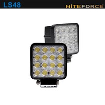 NITE FORCE LS48 48W 4000루멘 35미터 집중or확산 방수방진 야간조명 작업등 투광등, 본체(집중형/30º)
