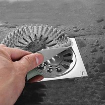 실리콘 촘촘돌기 배수구 이물질 거름필터 세면대, 쇼핑맘 그레이(1214-2)