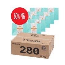 [행사]매직캔리필봉투 280R10B 50%반값, 매직롤  280R10B, 10개