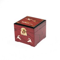 고급 상감 운학 고가구 박스 500g, 1개