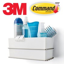 SQM423035 마스크걸이3M 코멘드 욕실용품 욕실수납 고급 메탈트레이 꼭꼬핀 자석후크, 1