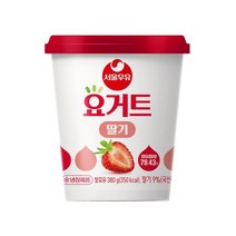 서울우유 서울우유 요거트 딸기 380g x 6개