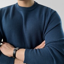 봄 가을 남자 얇은니트 머슬핏 니트 티