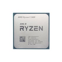 AMD Ryzen 5 5600 R5 3.5 GHz 6 코어 12 스레드 CPU 프로세서 7NM 65W L3 32M 100-000000927 소켓 AM4 중고, 한개옵션0