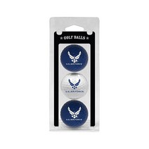 Team Golf 군용 공군 규정 사이즈 골프공 3팩 풀 컬러 내구성 팀 각인, Minnesota Vikings