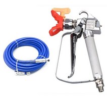 에어리스건 Tpaitlss 3600PSI 에어리스 페인트 스프레이건 타이탄 와그너 펌프 스프레이어 및 스프레이 머신용, Spray Gun and Hose