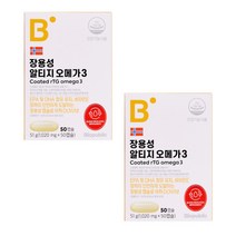 (100일분) 바이오퍼블릭 장용성 rTG 알티지 오메가3 100캡슐 혈행건강 영양제, 1개, 100정