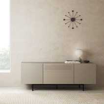 한샘 디어 오보에 거실장 140cm (2종 택1), 머드베이지(B)