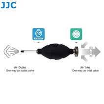 JJC 렌즈 먼지 송풍기 공기 클리너 캐논 호환 니콘 소니 호환후지필름 올림푸스 DSLR SLR 카메라 센서 CCD CMOS 필터, [02] Black
