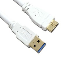 GLCOM USB3.0 Micro B 외장하드 케이블 씨게이트 도시바 ADATA 삼성 연결선 30cm~2m, 1m, 1개