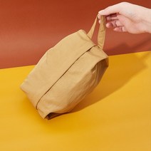 워싱 패브릭 여행용 수납 파우치 가방 양말 속옷보관