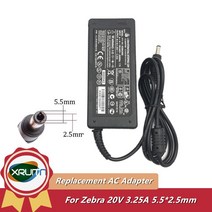 Zebra GK888T LP2844 TLP2844-Z GC420 GC420T GC420d LP2722 프린터 전원 공급 장치 용 20V 65W AC DC 어댑터 충전기, 03 UK