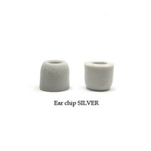 SHURE 슈어 NOBUNAGA Labs 노부나가라보 SH-1 실버 1쌍 SE 시리즈용 컴포트 이어팁