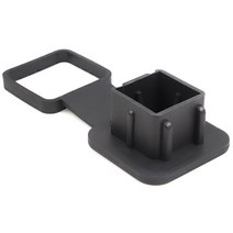 견인고리 견인장치 트레일러 자동차 플러그 커버 후크 먼지 사각 입 보호 2 인치 수신기 견인 히치 고무, 1.1, 1개