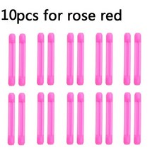 안경다리 Elbru 10 짝/대 안경 Anti-slip cover 이어 후크 실리콘 Anti-Slip Holder for Sunglasses 안경알 다리 템플 팁 블랙