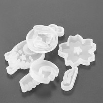 별 달 엘프 나비 벚꽃 동물 레진 몰드 11종