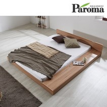 파로마 로티 저상형 침대/수납형 퀸Q_프레임만 착불, 그레이/좌측형