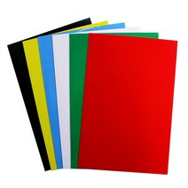 화신 칼라 고무 자석판 200x300x0.8T 검정, 1개