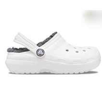 크록스 크록스 키즈 클래식 라인드 클로그 키즈 겨울털소재 (207010-10M)