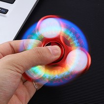 신광사 60 네온 LED 스피너 피젯 불빛 회전, 단품