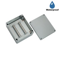 박스코 230x200x110mm 방수 30핀 알루미늄단자대케이스 전기 하이박스 BC-AL-30P2, 상세페이지 참조