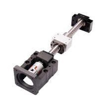 EU 창고 볼 스크류 SFU1605 / 300mm-1600mm 엔드 가공 BK12 + DSG16H 커플링 cnc 용 HM12-57 마운트, 04 1610 with HM12-57_17 1400mm