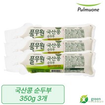 풀무원 국산콩 순두부350g, 350g, 3개