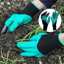 맥스 밭에서 좋은 원예용 장갑 코팅작업장갑 방수장갑 갈고리 호미 낫 원예장갑 가드닝, MAX_한손장갑-브라운, 1개