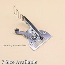 엣지밴딩기 A10/S60 폴더 얇은 패브릭 직각 바이어스 바인더 세트 1-Needle Lockstitch 재봉틀 커브 엣지, 04 Tape Size 30mm