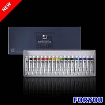 ForU415 신한 수채화 75m 18색 붓 물감 파레트