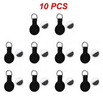 위치추적기 애플 에어태그 GPS 추적기 스마트 파인더 키 검색 어린이 위치 추적 애완 동물 액세서리, [05] 10 pcs with case