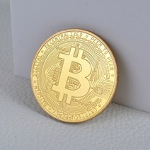 주화 기념 동전 크리 에이 티브 기념품 금도금 비트코인 ​​코인 소장가치 좋은 선물 비트 코인 아트 컬렉션 물리적 금, 골든 비트코인