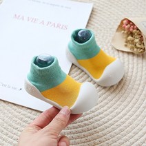 신생아 아기 신발 첫걸음 첫돌 보행기화 베이비 걸음마 남아/여아 유아 엄지 발가락 양말 동물 수제 코튼 단독 첫 워커 침대