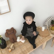 스타일노리터 레몬트리 원피스 세트 브라운