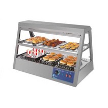 온장쇼케이스 약국 온장고 업소용 음식 온열 차핑디쉬, 0.7m(열풍순환/양문형) 접시 4개