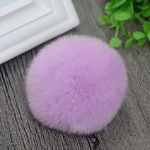 털모자뜨기 러시아털모자 골프털모자 방한모 10cm 자연 정품 토끼 모피 공 pom pom 솜털 diy 겨울 모자 Skullies 비니