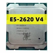 기존 Xeon E5 2620 V4 E5-2620V4 프로세서 SR2R6 2.1GHz 8 코어 85W 20M LGA 2011-3 CPU, 한개옵션0