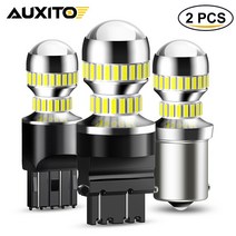 AUXITO 2x1156 BA15S P21W 7440 W21W P21/5W 1157 BAY15D LED 전구 Canbus 램프 브레이크 리버스 턴 시그널 라이트 DRL For BM, [01] 6000K White, [03] 7440 W21W WY21W T20