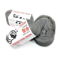 철솜 스틸울 차유리 유막제거 녹 물때 휠 오일 작업, 철솜 0.02mm