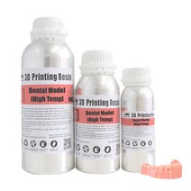 3D 프린팅 재료 DLP 3D 프린터 치과 모델 수지 250ml025kg WANHAO CGR CGR MINI D7 D7 Plus D8 용, 1. Pink color 250ml